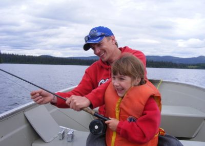 Fishing at Tatuk Lake Wilderness Resort