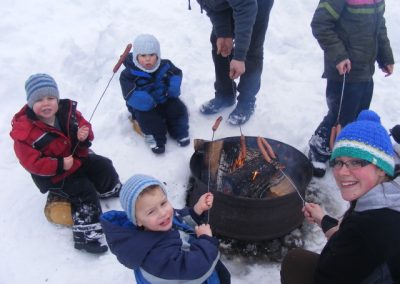 Winter Recreation at Tatuk Lake