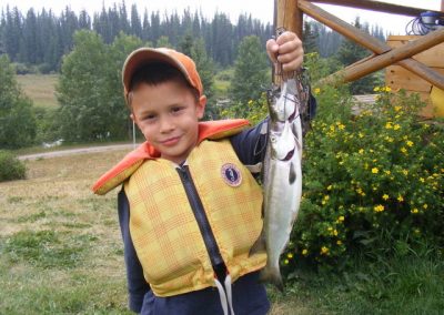 Fishing at Tatuk Lake Wilderness Resort