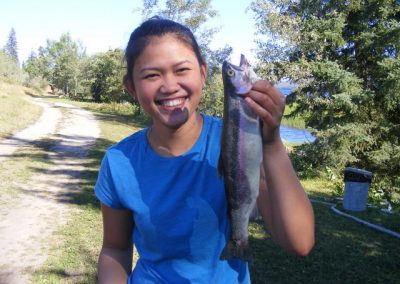 Fishing at Tatuk Lake Wilderness Resort