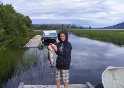 Fishing at Tatuk Lake Wilderness Resort