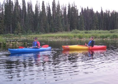 Boating at Tatuk Lake Wilderness Resort