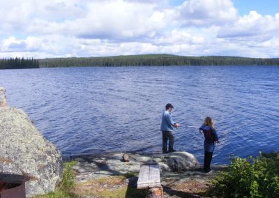 Fishing at Tatuk Lake Wilderness Resort