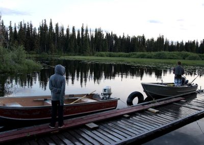 Fishing at Tatuk Lake Wilderness Resort