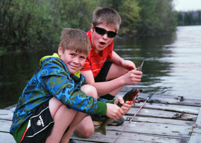 Fishing at Tatuk Lake Wilderness Resort