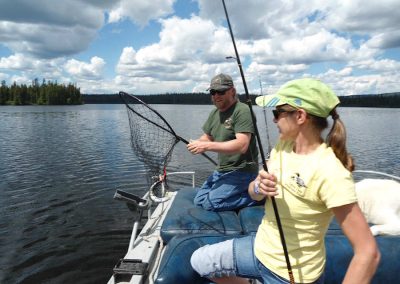 Fishing at Tatuk Lake Wilderness Resort