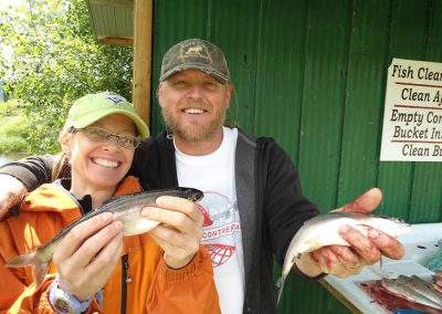 Fishing at Tatuk Lake Wilderness Resort