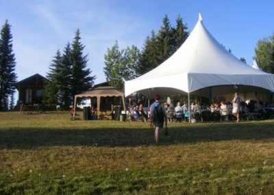 Event with Tent at Tatuk Lake